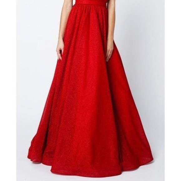 One Shoulder A-Line Shape Long Prom Dress JT205 - Picture 4 of 5